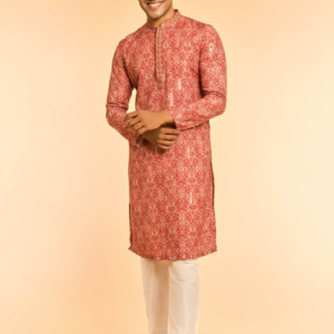Red Kurta for Men